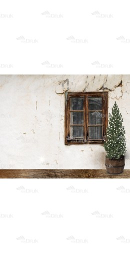 Tło fotograficzne BN_250 okna, Boże Narodzenie